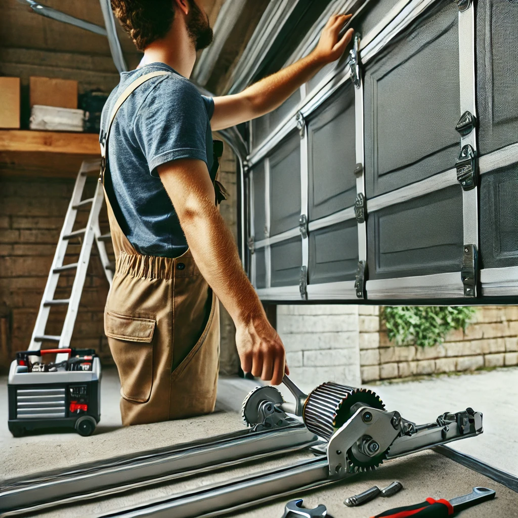 how to fix garage door