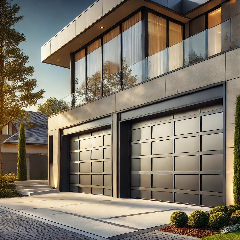 contemporary garage doors