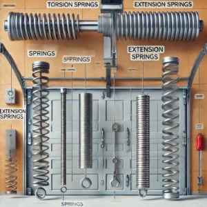 types of garage door springs